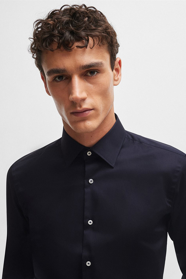 ΠΟΥΚΑΜΙΣΟ BOSS - 404 ΜΠΛΕ